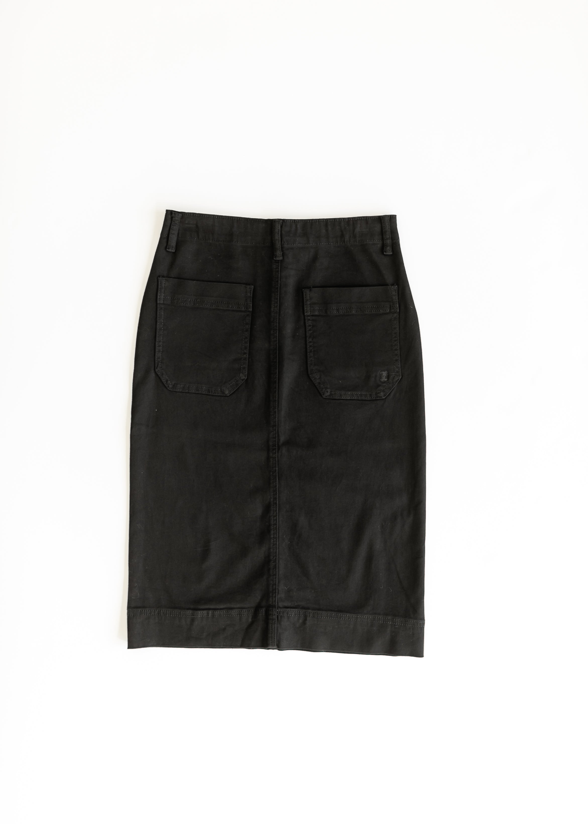 Erica Cotton Twill Midi Skirt - FINAL SALE