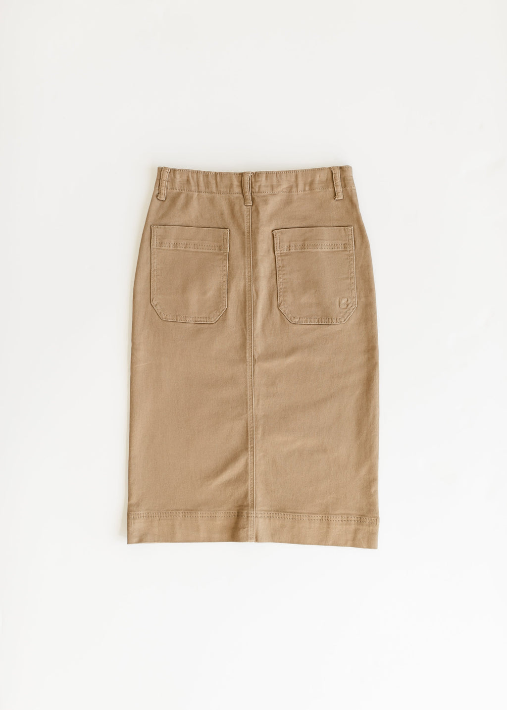 Erica Cotton Twill Midi Skirt - FINAL SALE